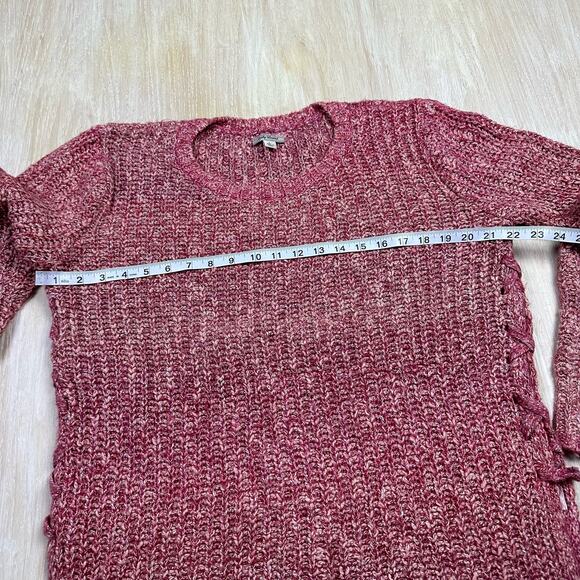 Lucky Brand Marled Rib Knit Cozy Classic Warm Everyday Pullover Sweater Large - Picture 11 of 15